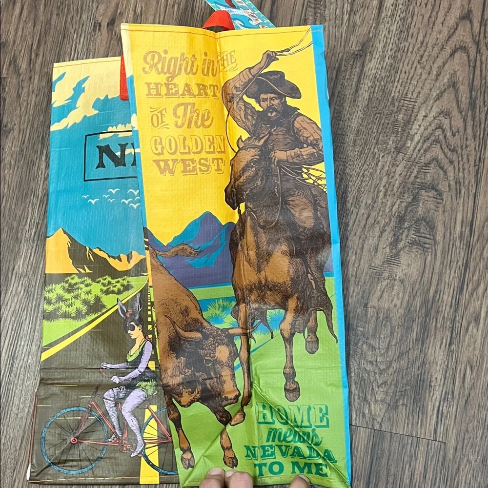 Trader JoeS vibrant tote